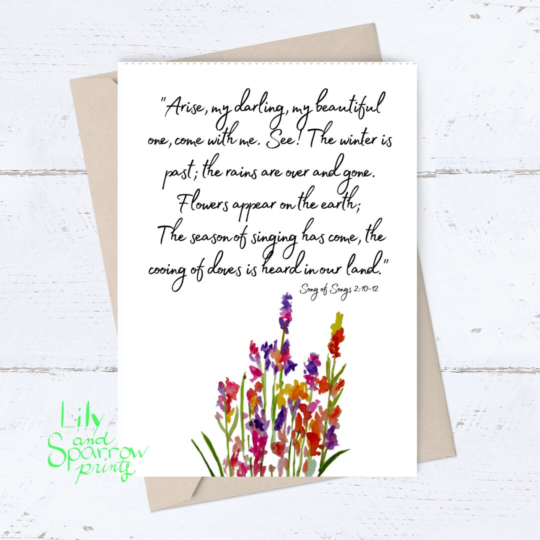 PRINTABLE Christian Anniversary Card Religious Wedding DIGITAL 