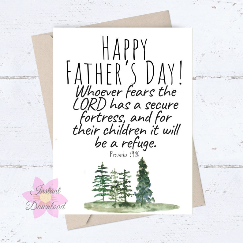Religious Father's Day Cards