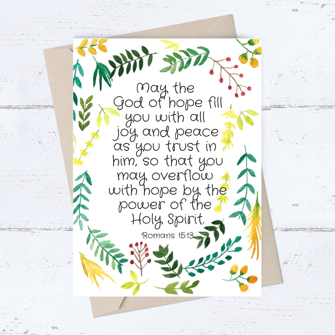 PRINTABLE Birthday Card, Religious Christian Thinking of You Card ...
