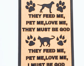 wooden dog sign for happy home:Add a touch of humour to your wall decor.dog lover gift.