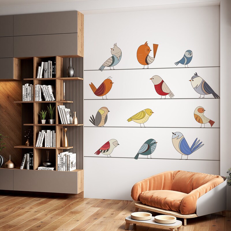 Bird Wall Decal - Etsy