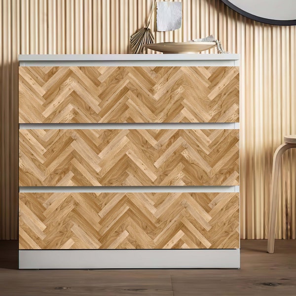 Malm Dresser Decal Etsy