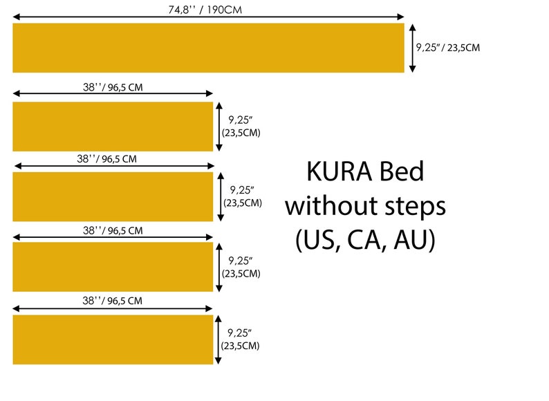 Flowers IKEA Kura Bed Decal for Girls Nursery Ikea Decal Etsy