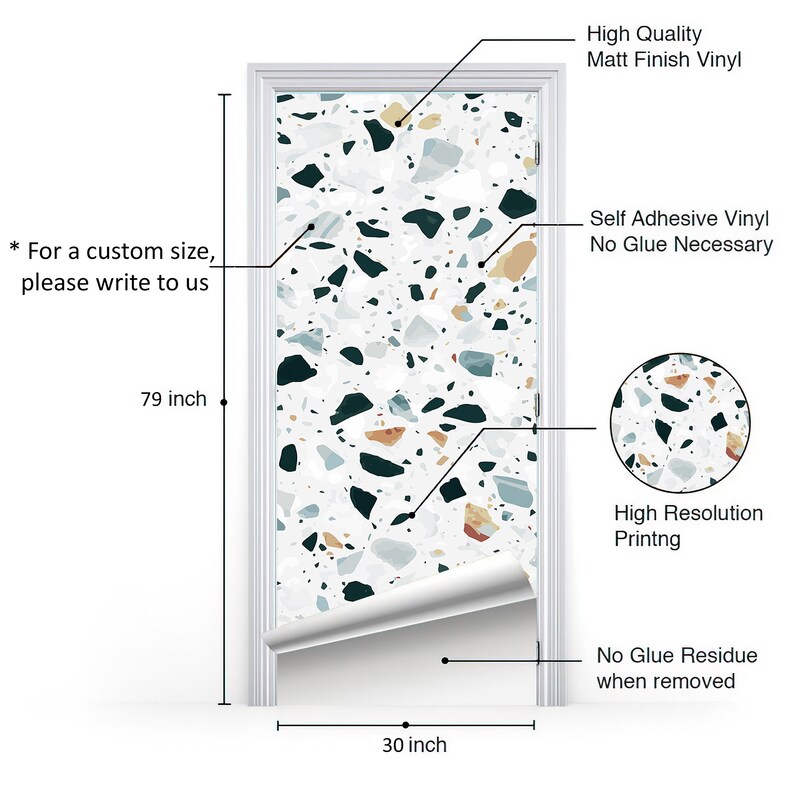 300 Pcs Irregular Dot Wall Stickers - Removable Vinyl Decals For Nursery, Kids Room, Living Room Decor (Gradient Blue)