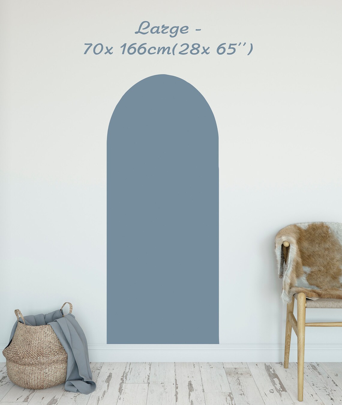 Arch Wall Decal Above Bed Decor Minimalistic Wall Decor Etsy