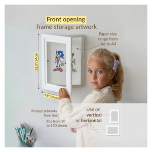 Dwellings By DeVore: Kids Art Storage Frame