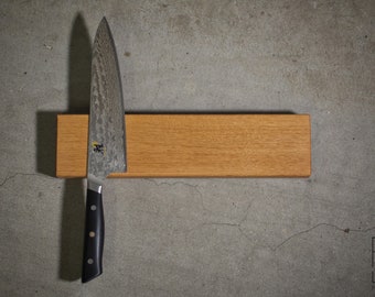 Magnetic Knife Holder - Oak Classic