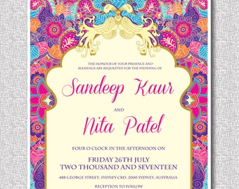 Mehndi Invites Maco Palmex Co