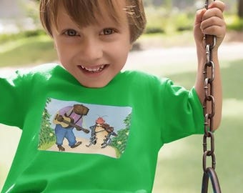 Beaver Ball Kids Tee: Fun Animal Graphic, Soft US Cotton