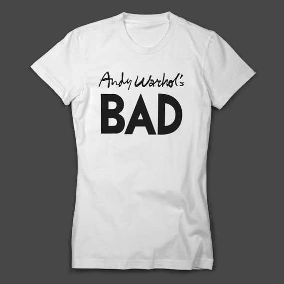 Andy Warhol Bad T-shirt. as Worn by 