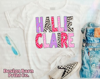 Custom Name Png, Personalized Name Png, Personalized Design, Kids Name Png, School Png, Retro Name Png, Personalized Png