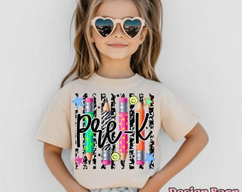 Pre-K Png, Teacher Png,Teacher Png, Back To School Design, Preppy School Png, Occupation Design