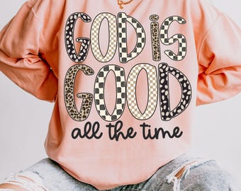 God Is Good Png Praise Him Png Jesus Png Christian Design Leopard Jesus Png Faith Sublimation Neutral Christian Png Religious Png Design
