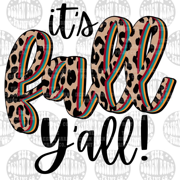 It's Fall Y'all - Etsy
