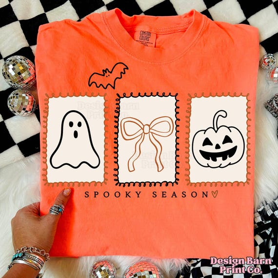 Spooky Season Design Halloween Png Fall Season Png Halloween Bow Png Spooky Pumpkin Png Pumpkin Spice Png Autumn Png Pumpkin Design
