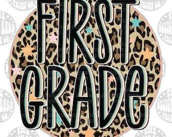 Back to school, First Grade Printable, PNG, First Day Of School, School Png, School printable, Sublimation PNG, School, First Grade PNG