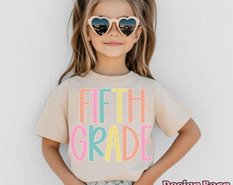 Fifth Grade Polka Dot Png Back To School Design School Grades