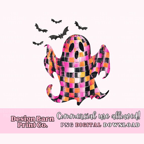 Retro Halloween Png, Disco Ghost Png, Fall Season Png, Trendy Png, Pumpkin spice Png, Spooky Mama Png, Coquette Halloween, Aesthetic Png