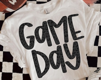 Leopard Game Day Football Design PNG File Glitter Leopard Football Png Sublimation Game Day png Game Day Design Preppy Game Day Football