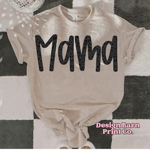 Leopard Mama PNG Black Glitter Leopard Mama Shirt Design Mama PNG Retro Png Sublimation Neutral Png Design Mothers Day Png Mom Shirt Design