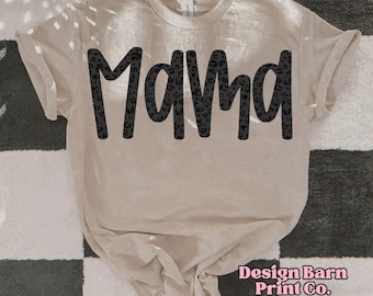 Leopard Mama PNG Black Glitter Leopard Mama Shirt Design Mama PNG Retro Png Sublimation Neutral Png Design Mothers Day Png Mom Shirt Design