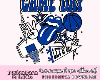 Retro Basketball Png, Basketball Sublimationsdesign, Basketball Png, Spieltag Png, Basketball Vibes Png, Sport Png