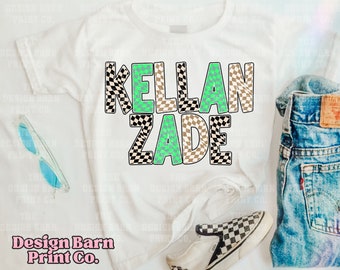 Custom Name Png, Personalized Name Png, Personalized Design, Kids Name Png, School Png, Retro Name Png, Personalized Png