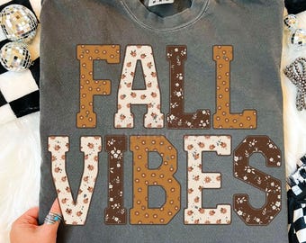Fall Vibes PNG, Thanksgiving Png, Fall Sublimation Design, Fall Design, Floral Autumn Png, Pumpkin Season Png, Cozy Fall Shirt Design