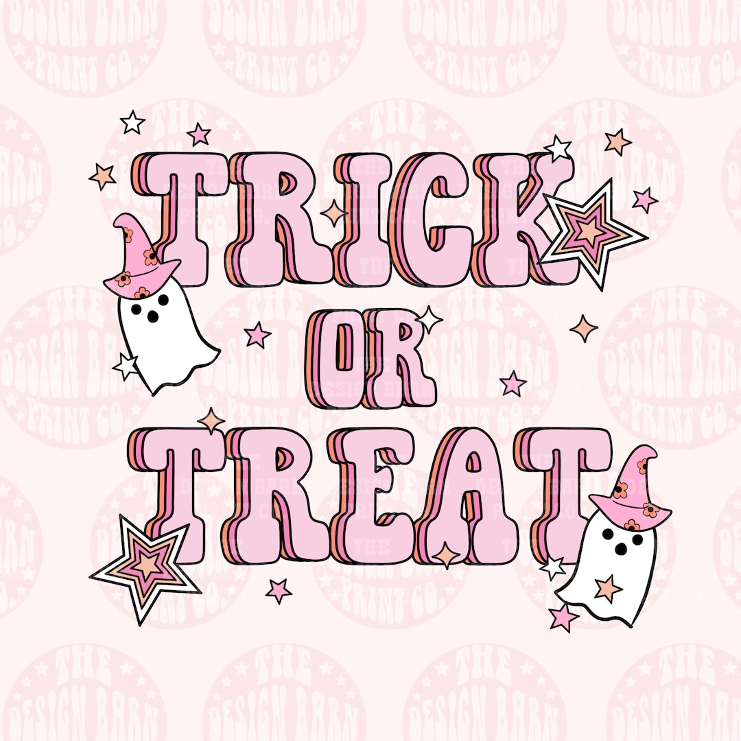 DIGITAL Trick or Treat Png Cute Halloween Design Halloween Png ...
