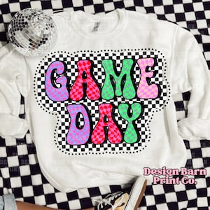 DIGITAL Game Day Png Football Png Design Basketball Png Design Baseball Png Design Game Day png Game Day Design Retro Game Day Football