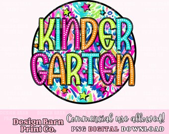 Back to school, Kindergarten PNG, Preppy School Png,First Day Of School, School Png, School printable, Kindergarten Design