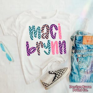 Custom Name Png, Personalized Name Png, Personalized Design, Kids Name Png, School Png, Retro Name Png, Personalized Png