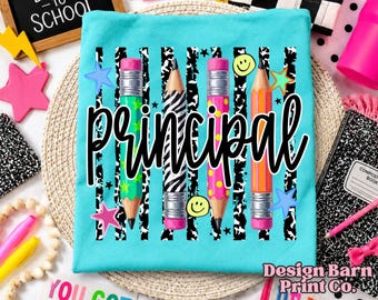 Principal Png, Teacher Png, Back To School Design, Preppy School Png, Occupation Design