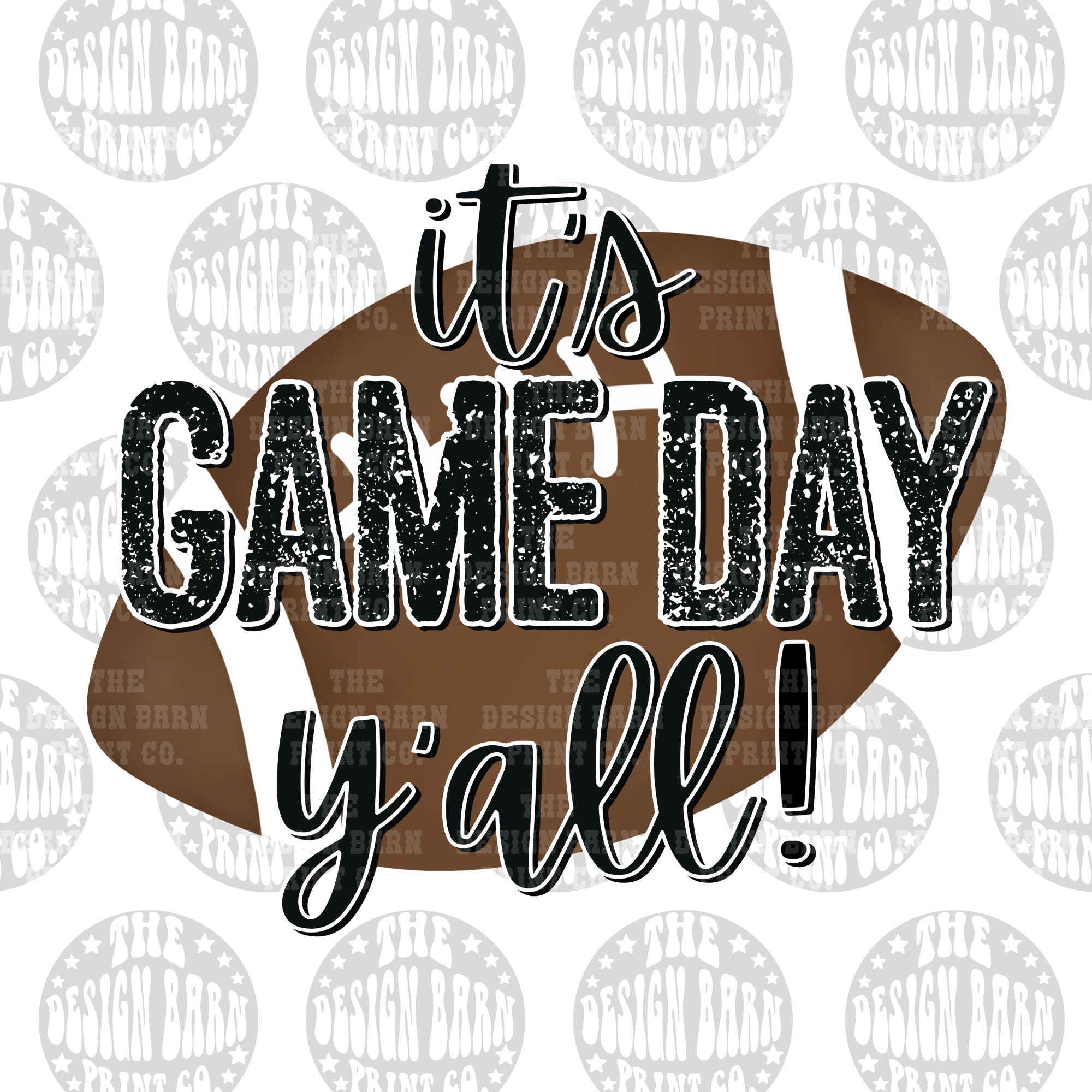 Es Game Day Y'all Archivo PNG Arte de sublimación descarga Etsy España