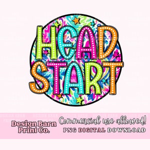 Back to school, Head Start PNG, Preppy School Png,First Day Of School, School Png, School printable, Head Start Design