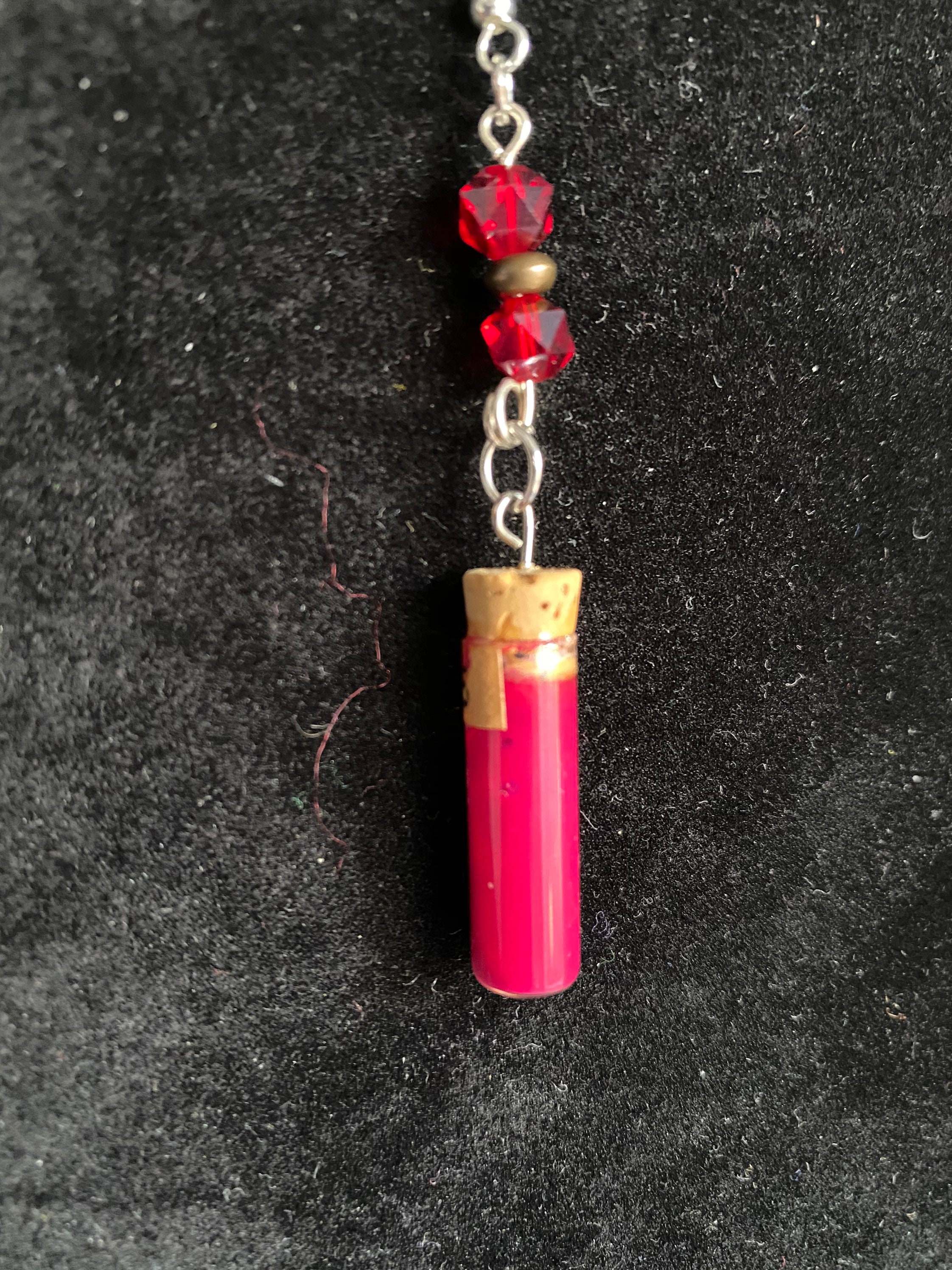 Test Tube Earrings Etsy