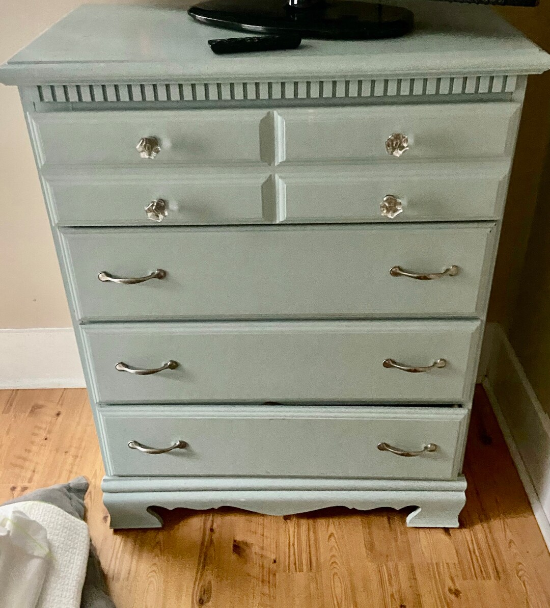 Custom Finished Chest of Drawers Painted Chest of Drawers Nursery Furniture Nursery Chest of
