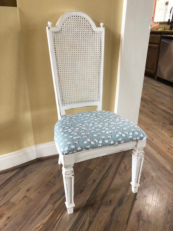 Thomasville cane back dining chairs sales