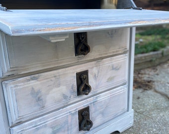 Secretary desk, Vintage secretary desk, Desk with drawers, Secretary desk drawers, Solid wood desk, Office desk, Entryway table, Side table