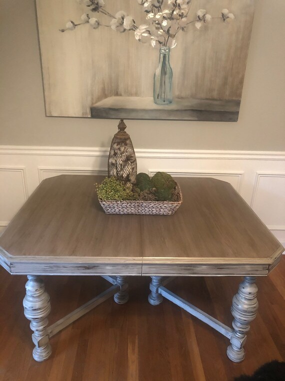 Upcycled farmhouse table deals