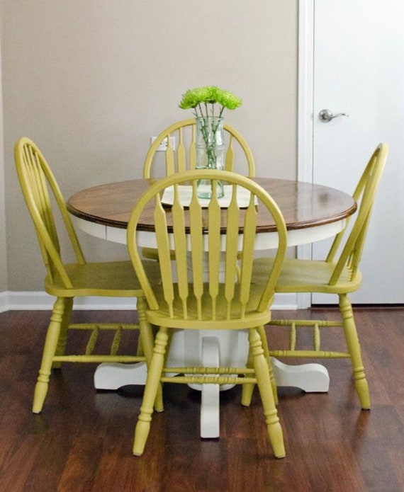 Spindle Back Windsor Chairs set of 4 Kitchen Chairs Classic | Etsy