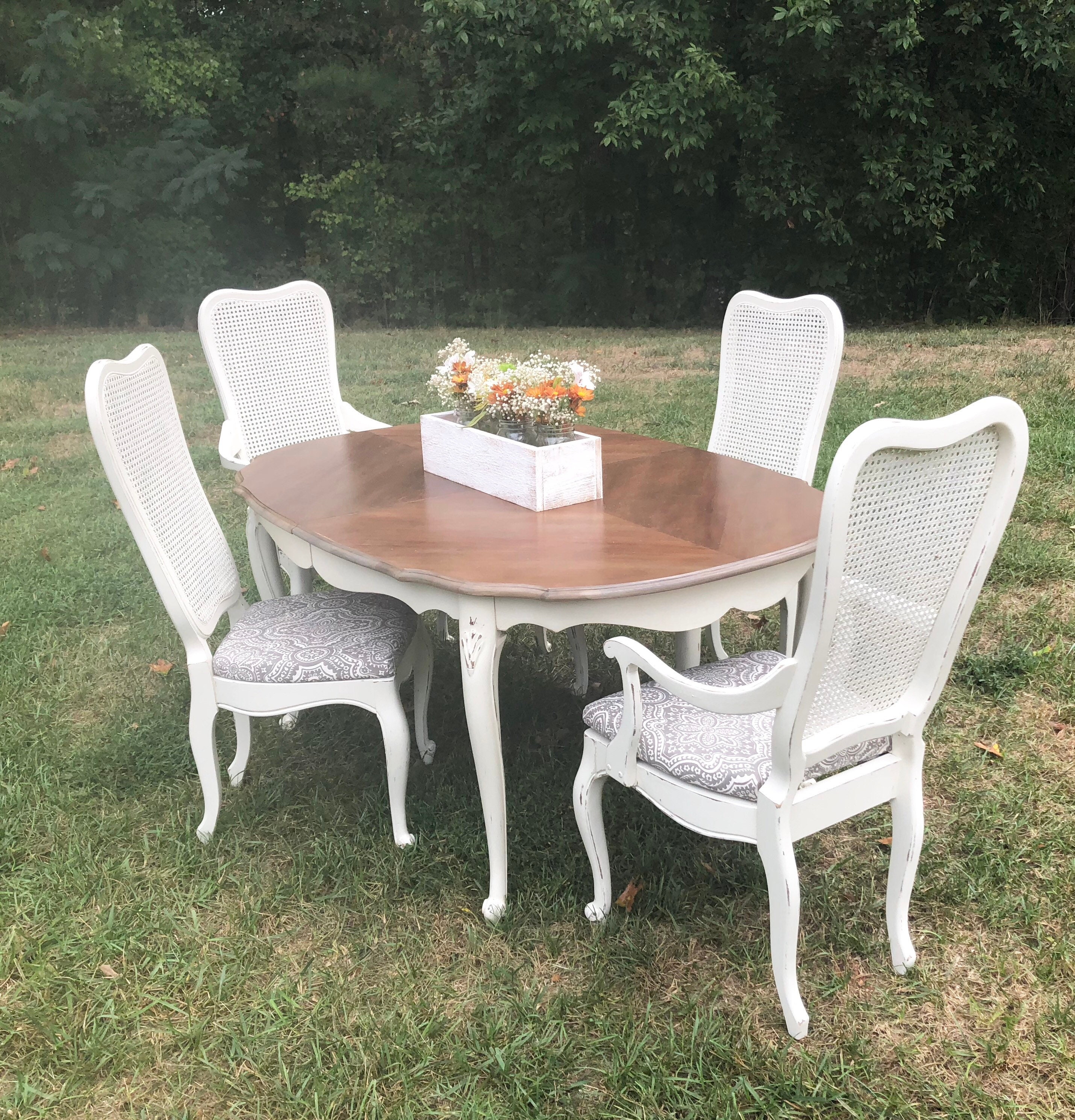 Shabby Chic Dining Table - Etsy