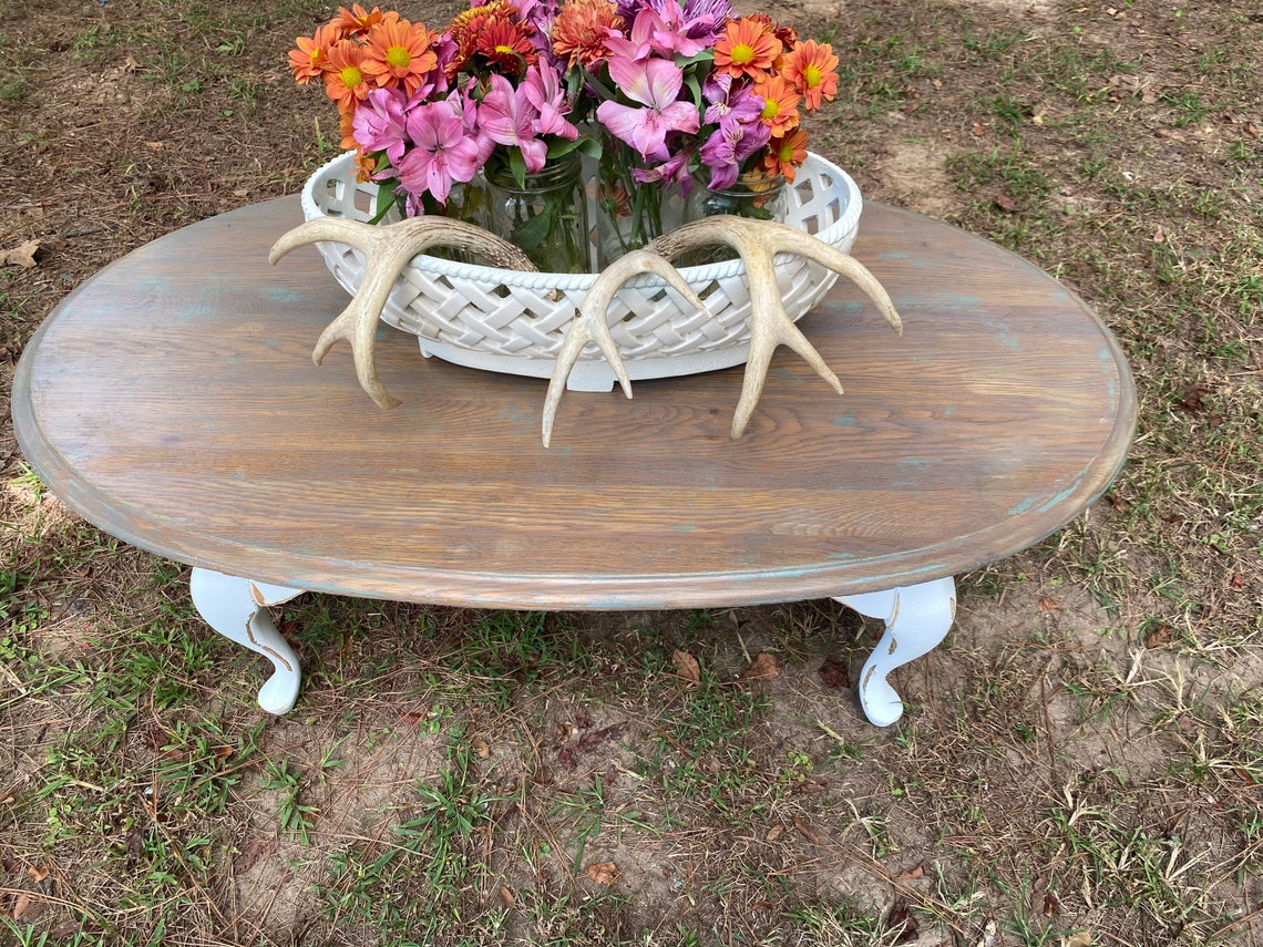 French Country Coffee Table Etsy