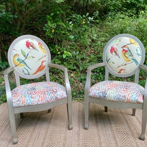 Custom Upholstered Accent Chair