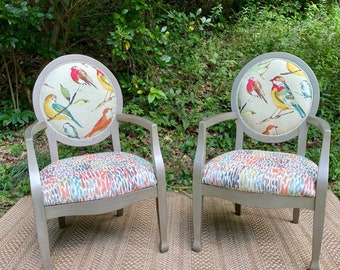 Custom Upholstered Accent Chair