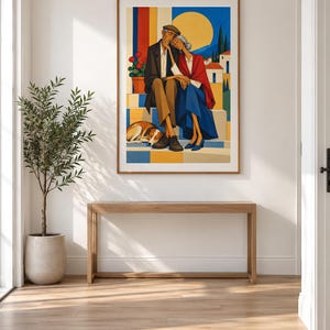 Love That Lasts — unframed fine art print. Frames and room accessories are not included.
