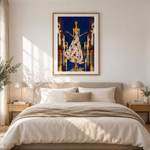 Serenity in the Rain — unframed fine art print. Frames and room accessories are not included.
