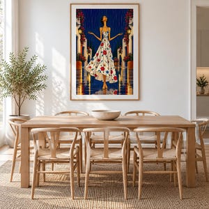 Serenity in the Rain — unframed fine art print. Frames and room accessories are not included.