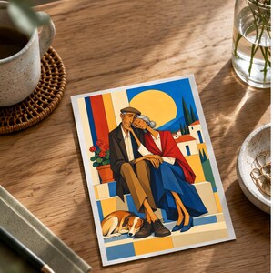 Love That Lasts — digital illustration shown as a display example. No physical item, frame or props included.