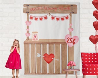 Valentine Photo Booth Backdrop - Etsy